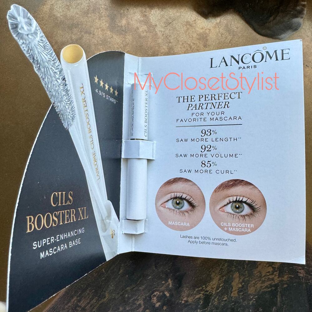 Lancome Eyelash Mascara Base Cils Booster XL Primer NEW! For Thick Eyelashes
